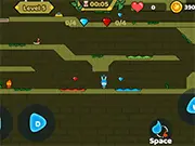 Fireboy And Watergirl Online game thumbnail
