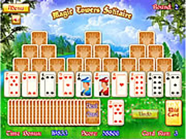 Magic Towers Solitaire game thumbnail