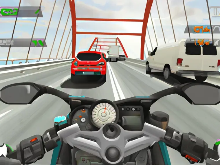 Turbo Moto Racer game thumbnail