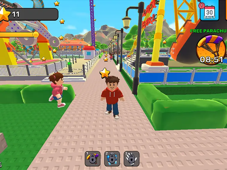 Obby: Theme Park World game thumbnail