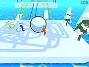 Snowball Racing game thumbnail