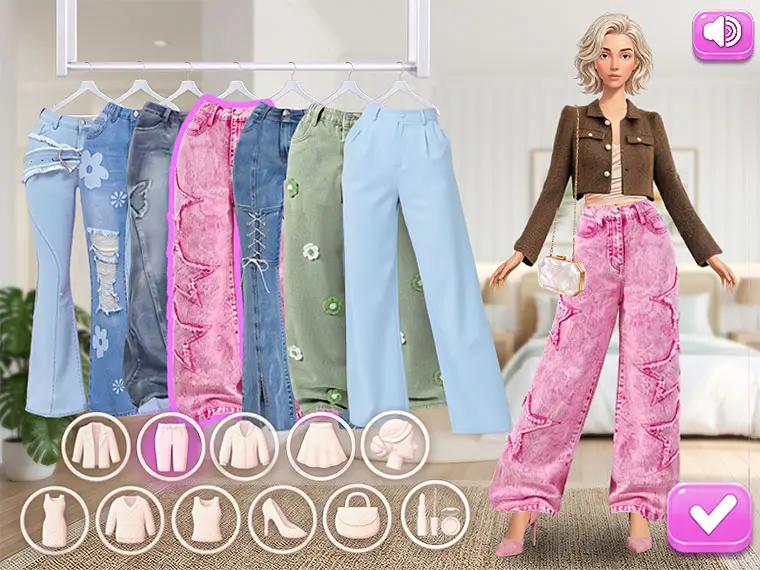 Maria's Vacation Seasons Dress Up game thumbnail