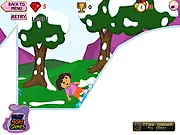 Dora Snowboard game thumbnail
