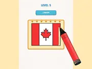 Flag Coloring Puzzle game thumbnail