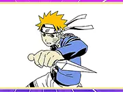 Let's Color Naruto game thumbnail