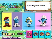 Smurfs Colours Memory game thumbnail