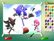 Sonic Coloring Flash game thumbnail