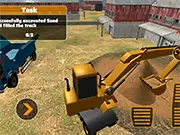 Excavator Driving Challenge game thumbnail