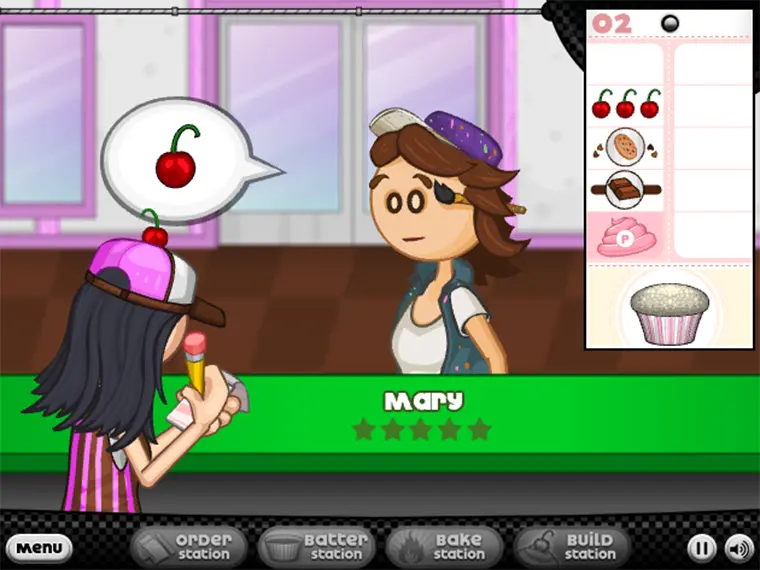 Papa's Cupcakeria game thumbnail
