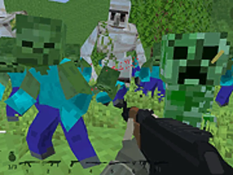 Minecraft Shooter game thumbnail