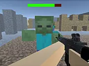 Steve Zombie Shooter game thumbnail