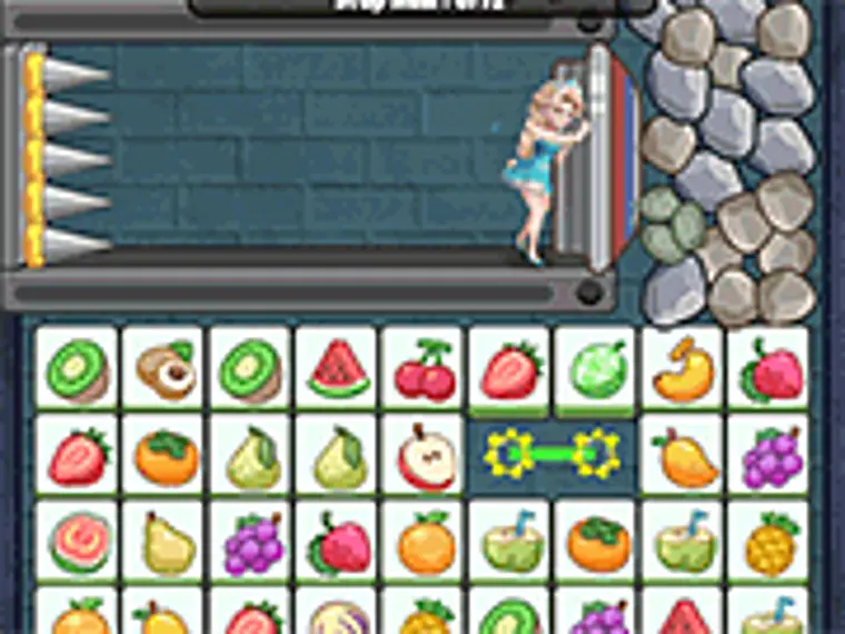 Princess Rescue Fruit Connect game thumbnail