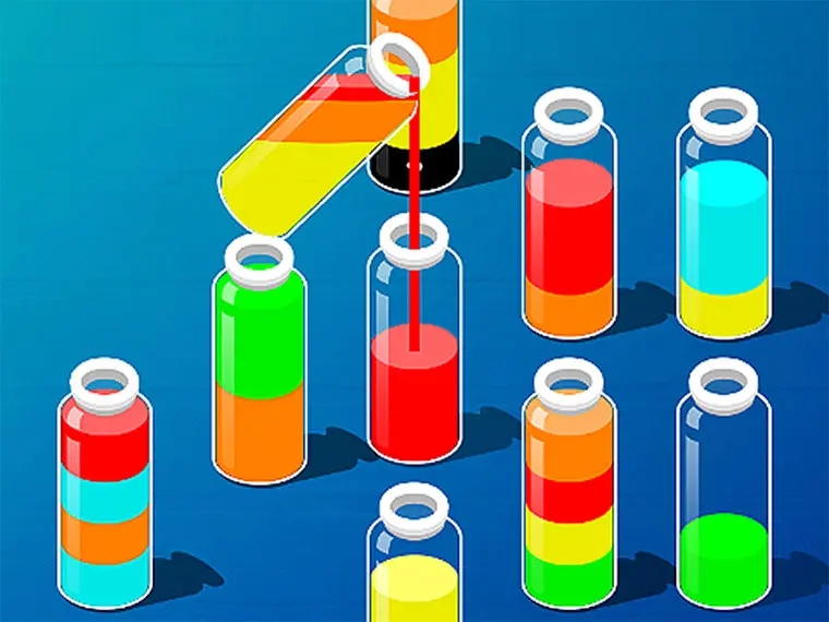 Water Sort Brain Puzzles game thumbnail