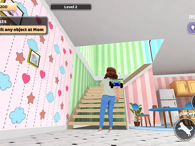 Bad Cat Prankster Mom's Return game artwork