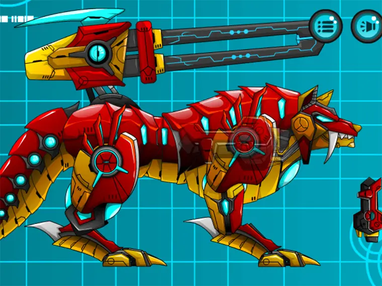 Battle Robot Wolf Age game artwork